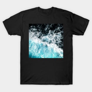 Dark-Light Ocean Waves T-Shirt